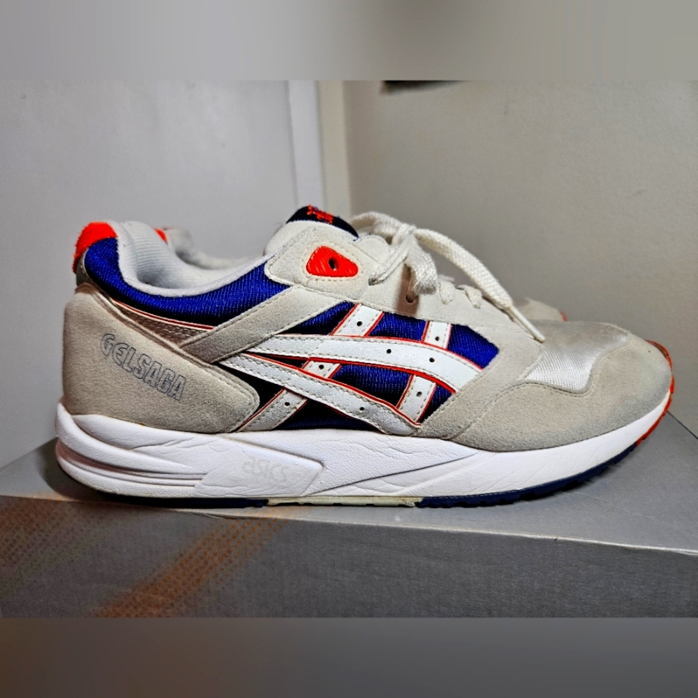 Asic Gel Saga White/Royal Blue